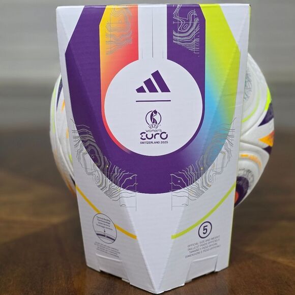 Adidas UEFA Euro Pro Match Soccer Ball Women's Euro Cup Switzerland 2025 New LE - Picture 4 of 13
